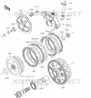 EMBRAYAGE pour Kawasaki VULCAN S 2018