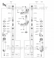 FOURCHE pour Kawasaki VULCAN S 2018