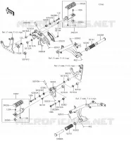 REPOSE PIED pour Kawasaki VULCAN S 2018