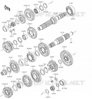 TRANSMISSION pour Kawasaki VULCAN S 2018