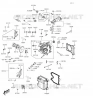 CULASSE pour Kawasaki J125 2017