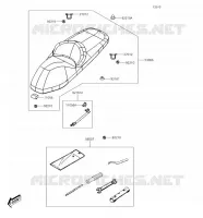 SELLE pour Kawasaki J125 2017