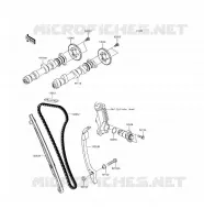 ARBRE A CAME/TENDEUR pour Kawasaki VULCAN S 2018