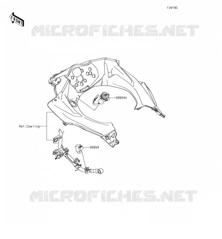 ACCESSOIRE(DC OUTPUT ETC.) Kawasaki MOTOS 400 2018 NINJA 400  EX400GJF