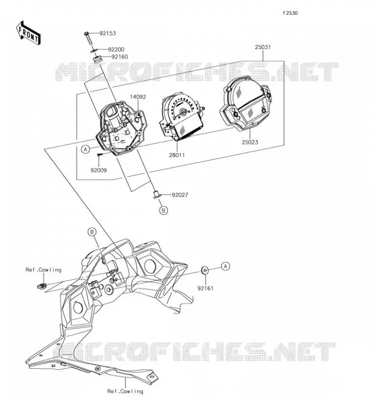 COMPTEURS Kawasaki MOTOS 650 2018 VERSYS 650  KLE650FJF