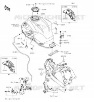 RESERVOIR CARBURANT pour Kawasaki VERSYS 650 2018