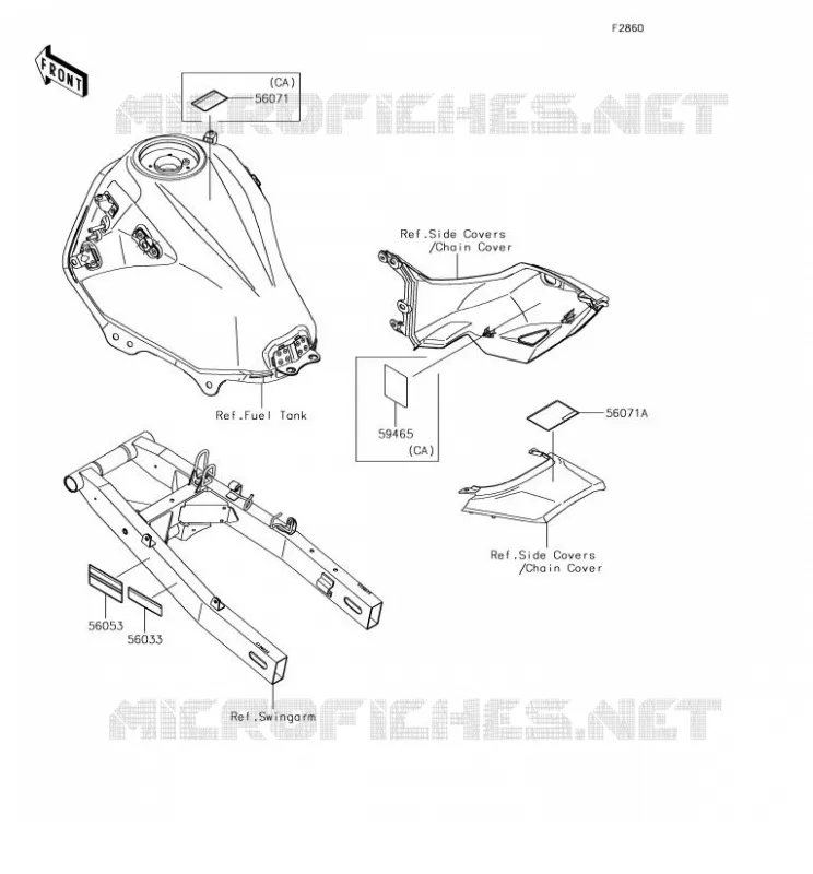 LABEL Kawasaki MOTOS 300 2018 VERSYS-X 300  KLE300BJF