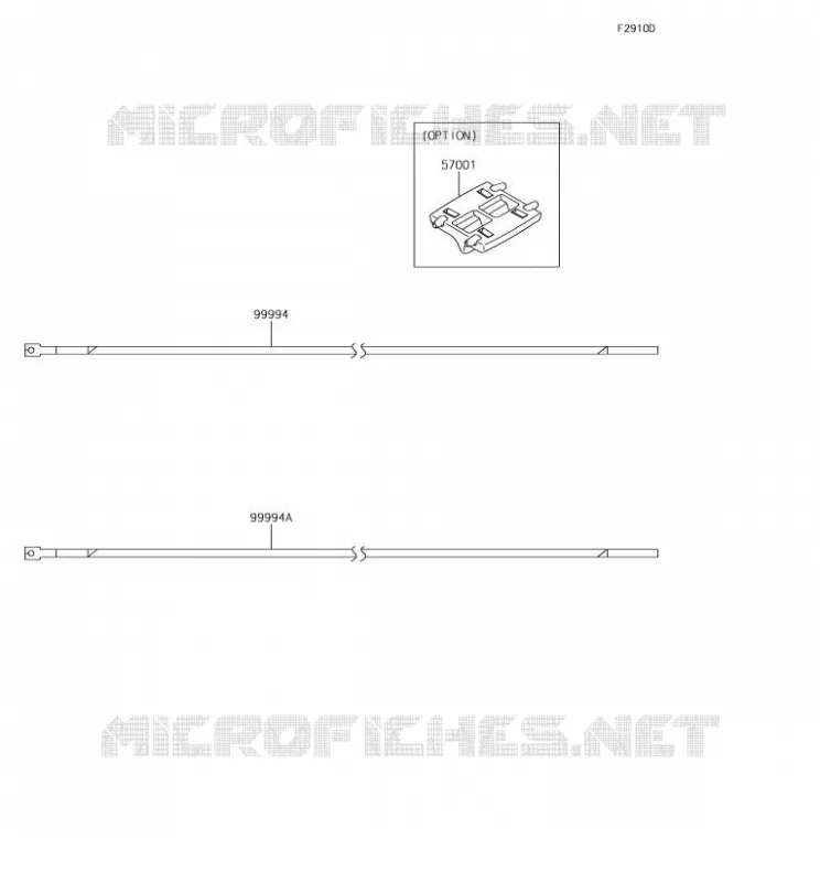 ACCESSOIRE(DECALS) Kawasaki MOTOS 650 2018 Z650  ER650HJF