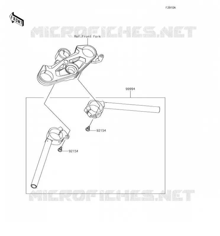 Accessory(Handle) Kawasaki MOTOS 1000 2017 NINJA H2  ZX1000XHF