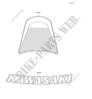 ACCESSOIRE(DECALS) pour Kawasaki Z900RS 2018