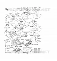 RESERVOIR CARBURANT pour Kawasaki NINJA ZX-12R 2002