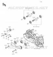 BALANCIER pour Kawasaki VULCAN 1700 VOYAGER 2018