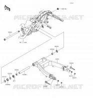 BRAS OSCILLANT pour Kawasaki VULCAN 1700 VOYAGER 2018