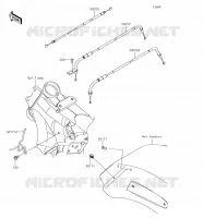 CABLES pour Kawasaki VULCAN 1700 VOYAGER 2018