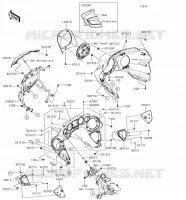 CARENAGE pour Kawasaki VULCAN 1700 VOYAGER 2018