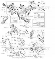 CHASSIS EQUIPMENT ELECTRIQUE pour Kawasaki VULCAN 1700 VOYAGER 2018