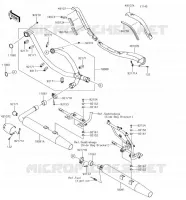 &Eacute;CHAPPEMENT pour Kawasaki VULCAN 1700 VOYAGER 2018