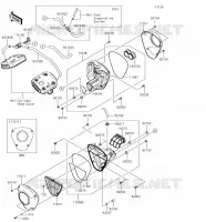 FILTRE A AIR pour Kawasaki VULCAN 1700 VOYAGER 2018
