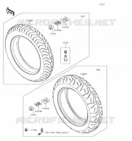 PNEUS pour Kawasaki VULCAN 1700 VOYAGER 2018