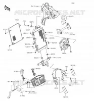RADIATEUR pour Kawasaki VULCAN 1700 VOYAGER 2018