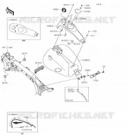 RESERVOIR CARBURANT pour Kawasaki VULCAN 1700 VOYAGER 2018