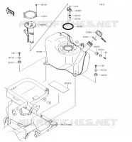RESERVOIR CARBURANT pour Kawasaki MULE SX 2018