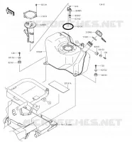 RESERVOIR CARBURANT pour Kawasaki MULE SX 2018