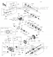 ARBRE DE TRANSMISSION(ARRI&Egrave;RE) pour Kawasaki TERYX 2018