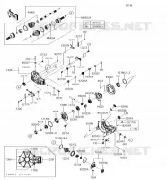ARBRE DE TRANSMISSION AVANT pour Kawasaki TERYX 2018