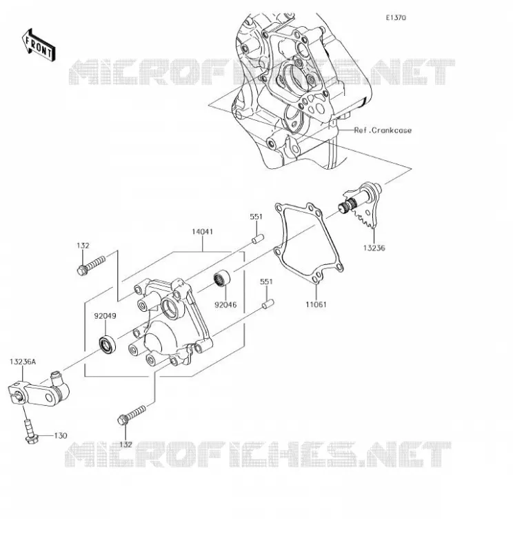 SELECTEUR Kawasaki SSV 800 2018 TERYX  KRF800GJF