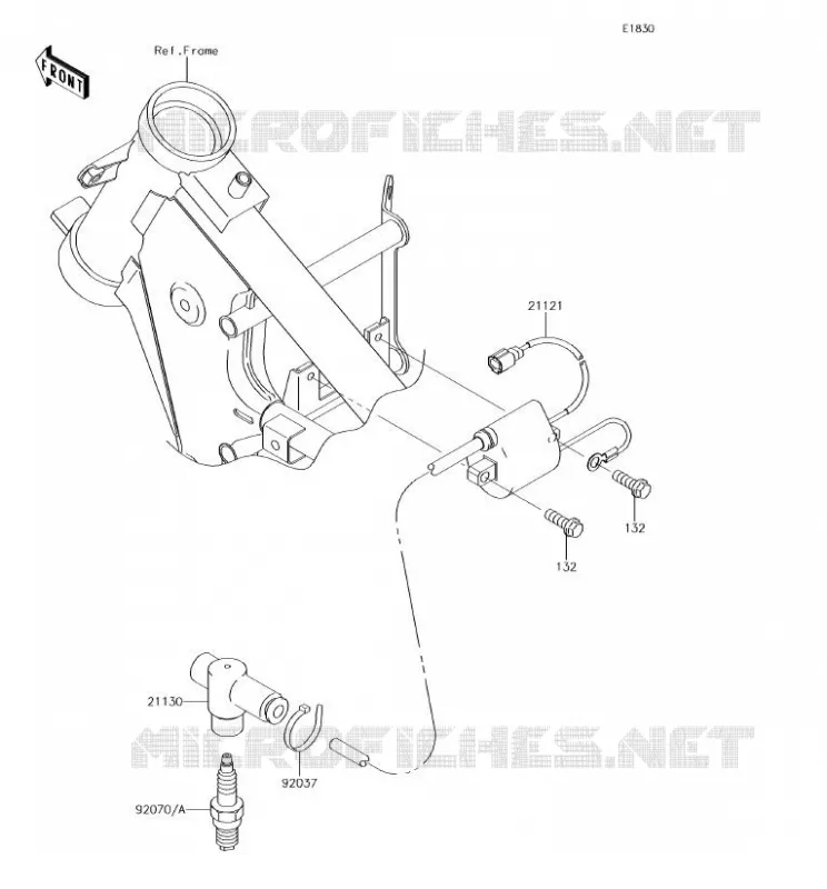 SYSTEME D&acute;ALLUMAGE Kawasaki TOUT-TERRAIN 65 2018 KX65  KX65AJF