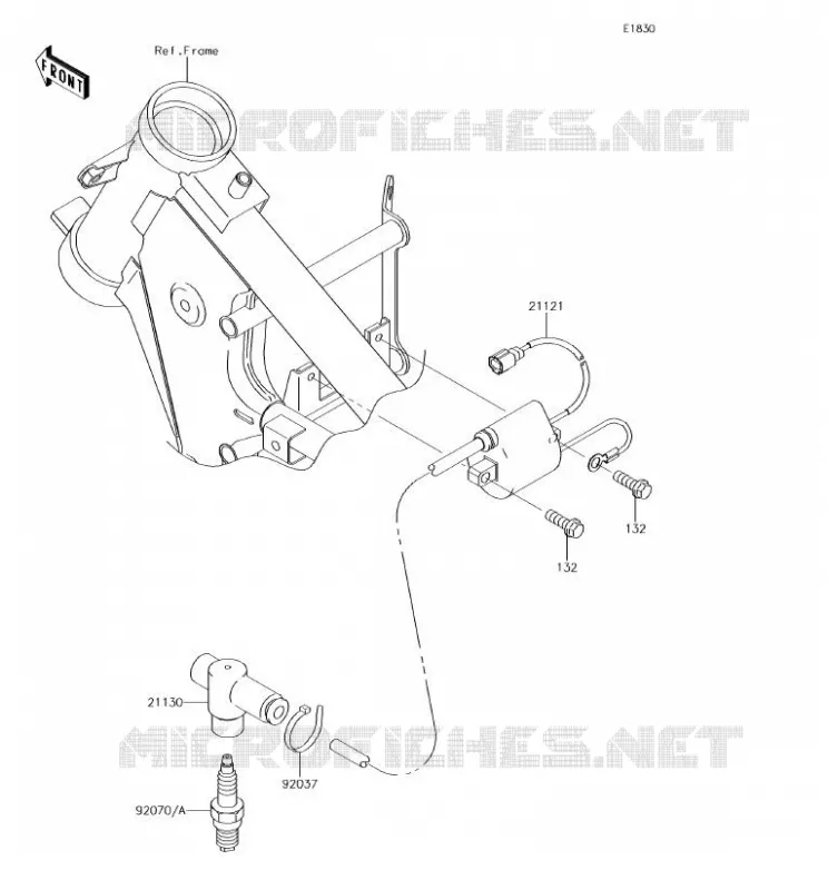 SYSTEME D&acute;ALLUMAGE Kawasaki TOUT-TERRAIN 65 2018 KX65  KX65AJF