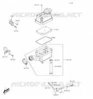 FILTRE A AIR pour Kawasaki KFX50 2019