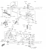 SUSPENSION pour Kawasaki KFX50 2019