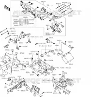 CHASSIS EQUIPMENT ELECTRIQUE pour Kawasaki BRUTE FORCE 750 4X4I EPS 2019