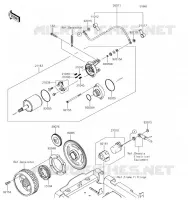 D&Eacute;MARREUR pour Kawasaki BRUTE FORCE 750 4X4I EPS 2019