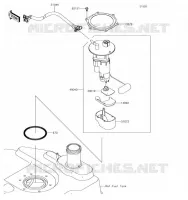 POMPE A ESSENCE pour Kawasaki BRUTE FORCE 750 4X4I EPS 2019