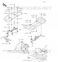 PORTE BAGAGE (S) pour Kawasaki BRUTE FORCE 750 4X4I EPS 2019