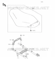SELLE pour Kawasaki BRUTE FORCE 750 4X4I EPS 2019