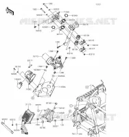 ARBRE DE DIRECTION pour Kawasaki BRUTE FORCE 750 4X4I EPS 2019