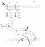 CONTACTEUR pour Kawasaki BRUTE FORCE 750 4X4I EPS 2019