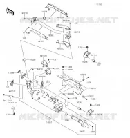 &Eacute;CHAPPEMENT pour Kawasaki BRUTE FORCE 750 4X4I EPS 2019