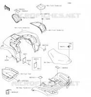 LABEL pour Kawasaki BRUTE FORCE 750 4X4I EPS 2019
