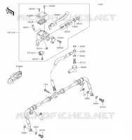MAITRE CYLINDRE AV pour Kawasaki BRUTE FORCE 750 4X4I EPS 2019
