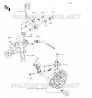 PEDALE DE FREIN pour Kawasaki BRUTE FORCE 750 4X4I EPS 2019