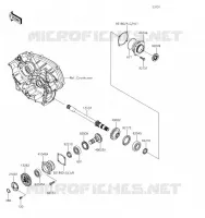 PIGNON CONIQUE AVANT pour Kawasaki BRUTE FORCE 750 4X4I EPS 2019
