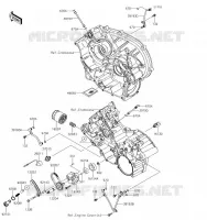 POMPE A HUILE/FILTRE &Agrave; HUILE pour Kawasaki BRUTE FORCE 750 4X4I EPS 2019