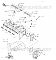 CARBU pour Kawasaki JET SKI ULTRA 310R 2019