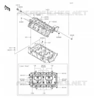 CARTER MOTEUR(S) pour Kawasaki JET SKI ULTRA 310R 2019