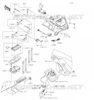 &Eacute;QUIPEMENT ELECTRIQUE pour Kawasaki JET SKI ULTRA 310R 2019